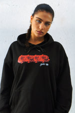 Hoodie with Roses