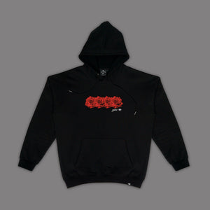 Hoodie with Roses